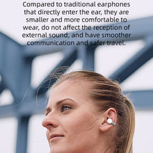 Load image into Gallery viewer, Ms8 Bluetooth Headset Single Ear Clip Ear Type Non-In-Ear Hanging Ear Black Technology Concept Bone Conduction Outward Earphone

