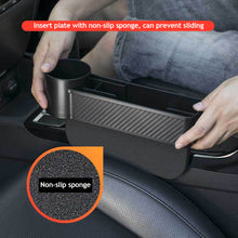 Load image into Gallery viewer, Universal Car Seat Gap Water Cup Holder Auto Car Crevice Side Storage Box Driver Front Auto Car Seat Gap Filler Car Interior Organizer
