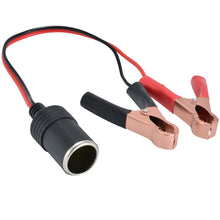 Load image into Gallery viewer, 12V Car Cigarette Lighter Socket Portable Power Plug Adapter Crocodile Clip Auto Cigarette Lighter Socket Car Accessories
