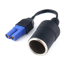Load image into Gallery viewer, 12V Portable EC5 Cigarette Lighter Socket Adapter Connector for 12V Car Battery Booster Car Jump Starter Auto USB Charger
