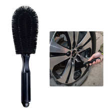 Load image into Gallery viewer, Car Wheel Brush Tire Cleaning Brushes Car Rim Scrubber Cleaner Duster Handle Cleaning Tools Car Wheel Rim Detailing Brush
