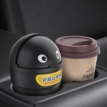 Load image into Gallery viewer, Flip Open Car Trash Can Portable Car Garbage Storage Box Mini Wastebasket Flap Design Waterproof Auto Interior Accessories
