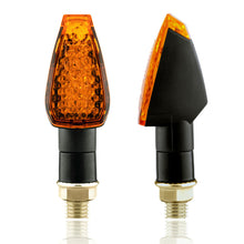 Load image into Gallery viewer, 2PCS Motorcycle Turn Signal Lights 14 LED Motorcross Short Indicator Blinker Side Lights Front&amp;Rear For Yamaha Kawasaki Honda Suzuki Motorbikes
