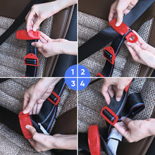 Load image into Gallery viewer, Car Seat Belt Adjustment Retainer Seat Belt Assist Adjuster Adjustable Protection Scratch Retainer Seat Belt Buckle Clip
