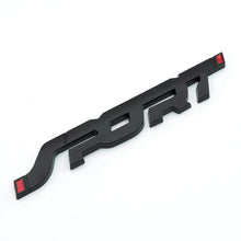 Load image into Gallery viewer, Metal 3D Car Sticker Auto Car Trunk Racing Sport Word Letter Logo Emblem Badge Decal Sticker Car Decor Accessories

