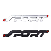 Load image into Gallery viewer, Metal 3D Car Sticker Auto Car Trunk Racing Sport Word Letter Logo Emblem Badge Decal Sticker Car Decor Accessories
