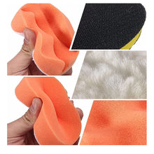 Load image into Gallery viewer, 11Pcs Car Polishing Sponge Pads Kit Foam Pad Buffer Kit Wax Pads For Auto Motorcycle Motor Vehicle Removes Scratches Car Polisher Drill Adapter
