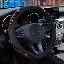 Load image into Gallery viewer, Car Rhinestones Steering Wheel Cover With Crystal Diamond Car Interior Accessories Car-styling 37-38cm
