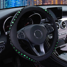 Load image into Gallery viewer, Car Rhinestones Steering Wheel Cover With Crystal Diamond Car Interior Accessories Car-styling 37-38cm

