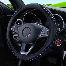 Load image into Gallery viewer, Car Rhinestones Steering Wheel Cover With Crystal Diamond Car Interior Accessories Car-styling 37-38cm
