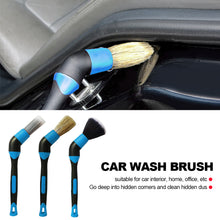 Load image into Gallery viewer, Car Interior Detail Cleaning Brush Dashboard Elbow Sweeping Tools Air Outlet Wheel Rim Washing Brushes
