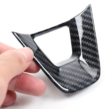 Load image into Gallery viewer, Carbon Fiber Car Interior Decoration Steering Wheel Panel Sequins Cover Bottom Trim Sticker ABS Fit for Toyota RAV4 Corolla 2019-2021
