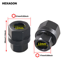Load image into Gallery viewer, 33 Teeth Hexagon Generator Pulley Removal Tool Alternator Clutch Free Wheel Pulley Removal Tool for VW Audi Ford BMW Peugeot
