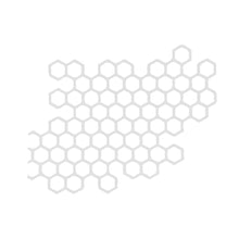 Load image into Gallery viewer, Motorcycle Helmet Decals Honeycomb Stickers Waterproof Stickers Bumper Car Refit Auto Exterior Accessories
