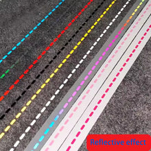 Load image into Gallery viewer, 5Pcs Car Motorcycles Line Reflective Stickers DIY Auto Wheel Decorative Reflective Strip Warning Tapes for Night Safty Decals Accessories
