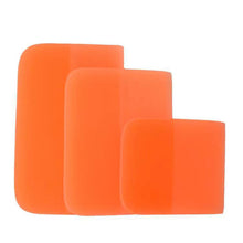 Load image into Gallery viewer, TPU Car Film Install Window Squeegee Scraper Soft Rubber Vinyl Wrap Water Ice Wiper Auto Household Cleaning Tint Tool
