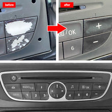 Load image into Gallery viewer, Car Audio Button Button Repair Stickers Decal Stickers Accessories 16Keys for Twingo Renault Clio and Megane 2009-2011
