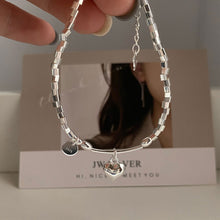 Load image into Gallery viewer, Love Elbow Bracelet Women's Summer Fashion Versatile Fragmented Silver Simple Bracelet Female Jewelry Accessories
