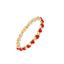 Load image into Gallery viewer, Heart Shaped Gaussian Full Magnet Bracelet with Adjustable Diamond Magnetic Bracelet Women Bracelet Jewelry Accessories

