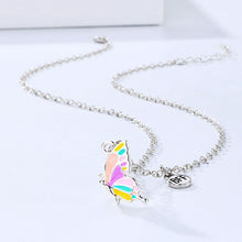 Load image into Gallery viewer, Butterfly Necklace Female Creative Fashion Magnet Stone Friend Couple Necklace Women Men Choker Jewelry
