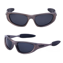 Load image into Gallery viewer, Y2K Sports Polarized Sunglasses UV400 Outdoor Riding Driving Goggles Retro Fashion Dazzle Cat-Eye Glasses
