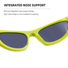 Load image into Gallery viewer, Y2K Sports Polarized Sunglasses UV400 Outdoor Riding Driving Goggles Retro Fashion Dazzle Cat-Eye Glasses
