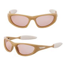 Load image into Gallery viewer, Y2K Sports Polarized Sunglasses UV400 Outdoor Riding Driving Goggles Retro Fashion Dazzle Cat-Eye Glasses
