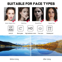 Load image into Gallery viewer, Hedgehog Styling Riding Sunglasses UV400 Full Frame Sports Glasses Y2K Personality Funny Cat Eye Sunglasses
