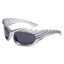 Load image into Gallery viewer, Hedgehog Styling Riding Sunglasses UV400 Full Frame Sports Glasses Y2K Personality Funny Cat Eye Sunglasses

