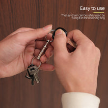 Load image into Gallery viewer, 1PC Quick Removal Key Ring Press Quick Release Split Design Double Head Female Keychain Outdoor Activity Gadgets
