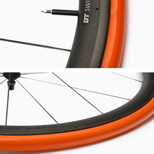 Load image into Gallery viewer, Ultra Light 28G 700C Road Bike Tpu Inner Tube Air Nozzle Length 45/65/85 Orange Riding Tire Cycling Accessories
