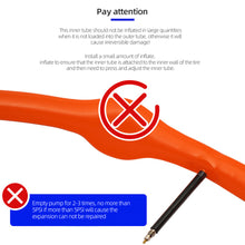 Load image into Gallery viewer, Ultra Light 28G 700C Road Bike Tpu Inner Tube Air Nozzle Length 45/65/85 Orange Riding Tire Cycling Accessories

