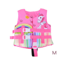 Load image into Gallery viewer, Ages 2-10 Children Super Buoyant Swimsuit One-Piece Cartoon Vest Safety Survival Equipment Swimming Aid Accessories
