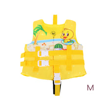 Load image into Gallery viewer, Ages 2-10 Children Super Buoyant Swimsuit One-Piece Cartoon Vest Safety Survival Equipment Swimming Aid Accessories
