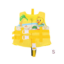 Load image into Gallery viewer, Ages 2-10 Children Super Buoyant Swimsuit One-Piece Cartoon Vest Safety Survival Equipment Swimming Aid Accessories
