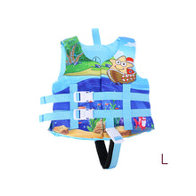 Load image into Gallery viewer, Ages 2-10 Children Super Buoyant Swimsuit One-Piece Cartoon Vest Safety Survival Equipment Swimming Aid Accessories
