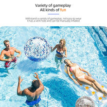 Load image into Gallery viewer, PVC Multi-Color Inflatable Beach Glitter Confetti Balls Outdoor Summer Pool Transparent Bright Piece Toy Ball Water Sports Party Accessories
