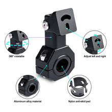 Load image into Gallery viewer, 1PC Universal Motorcycle LED Brackets Bumper Modified Clamp Led Light Bracket Mount Kit For Work Light Parts Internal Diameter 18-32mm
