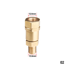 Load image into Gallery viewer, Anti-tangle Thread High Pressure Washer Swivel Joint Connector Hose Fitting M14 M18 14mm 15mm 22mm 360 Degree Rotation Hose Sprayer
