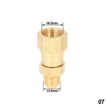 Load image into Gallery viewer, Anti-tangle Thread High Pressure Washer Swivel Joint Connector Hose Fitting M14 M18 14mm 15mm 22mm 360 Degree Rotation Hose Sprayer
