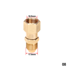 Load image into Gallery viewer, Anti-tangle Thread High Pressure Washer Swivel Joint Connector Hose Fitting M14 M18 14mm 15mm 22mm 360 Degree Rotation Hose Sprayer
