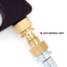 Load image into Gallery viewer, Anti-tangle Thread High Pressure Washer Swivel Joint Connector Hose Fitting M14 M18 14mm 15mm 22mm 360 Degree Rotation Hose Sprayer
