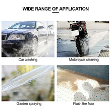 Load image into Gallery viewer, 2Pcs Car High Pressure Water Spray Gun Spray Nozzle Washing Machine Nozzle with Quick-connect Connector 3/4" or 1/2" Metal Brass Garden Hose Pipe
