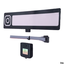 Load image into Gallery viewer, Car Windshield Decal Safety Signs Auto Safety Decoration Accessories Rear Window Trim LED Light Window Stricker Battery Powered
