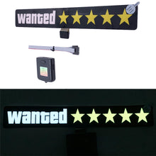 Load image into Gallery viewer, Car Windshield Decal Safety Signs Auto Safety Decoration Accessories Rear Window Trim LED Light Window Stricker Battery Powered
