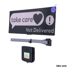 Load image into Gallery viewer, Car Windshield Decal Safety Signs Auto Safety Decoration Accessories Rear Window Trim LED Light Window Stricker Battery Powered
