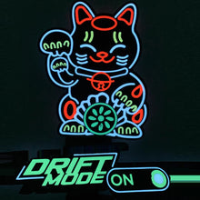 Load image into Gallery viewer, Car Windshield Decal Safety Signs Auto Safety Decoration Accessories Rear Window Trim LED Light Window Stricker Battery Powered
