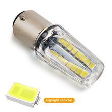 Load image into Gallery viewer, 1157 Motorcycle Tail Light Turn Signal 2835 32smd Bay15d Brake Dual Contact Strobe Car Lighting Accessories
