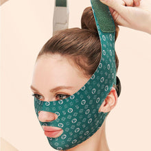 Load image into Gallery viewer, Soft Breathable Face-lift Bandage Skin-friendly Comfortable Highly Elastic V-face Bandage Chin Cheek Lift Up Belt Facial Care Tool
