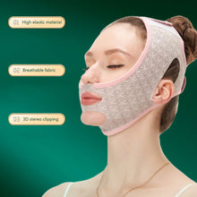 Load image into Gallery viewer, Comfortable Highly Elastic Face-lift Bandage Soft Breathable V-face Bandage Lifting Tightening Shaping Mask Beauty Tool
